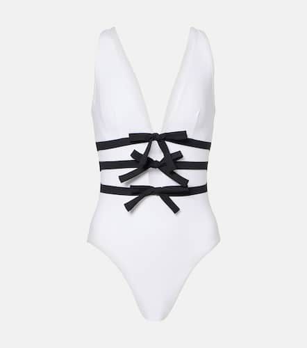 Lenora ribbon swimsuit - Karla Colletto - Modalova