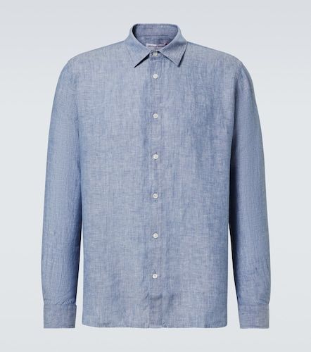 Camicia Justin in chambray di lino - Orlebar Brown - Modalova
