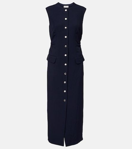Abito midi in gabardine - Dries Van Noten - Modalova