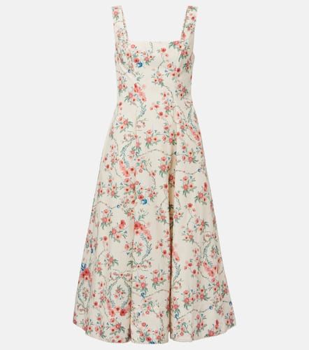 Robe midi Pistilo Musta en coton - Agua by Agua Bendita - Modalova