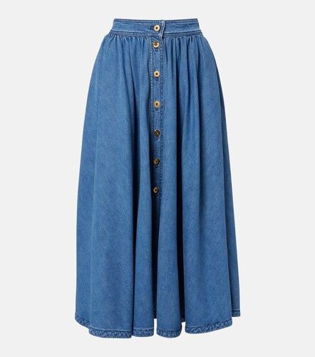 Patou Falda midi de denim - Patou - Modalova