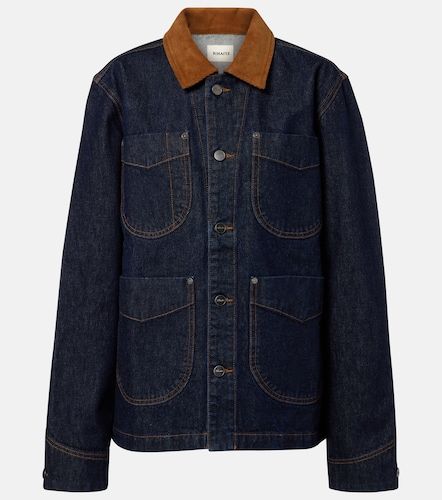 Khaite Jeansjacke Wyatt mit Cord - Khaite - Modalova