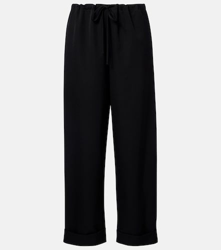 Pantaloni regular Delano in lana - The Row - Modalova