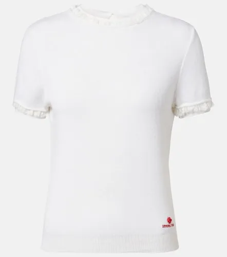 Shushu/Tong Top in lino con pizzo - Shushu/Tong - Modalova