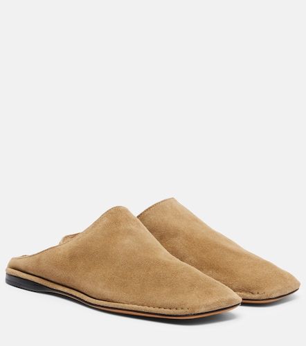 The Row Piper suede slides - The Row - Modalova