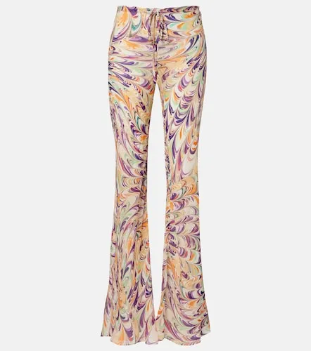 Scarlett printed flared pants - Alexandra Miro - Modalova