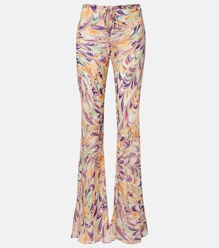 Scarlett printed flared pants - Alexandra Miro - Modalova