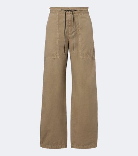 Pantaloni The Gallery in cotone a gamba larga - Frame - Modalova