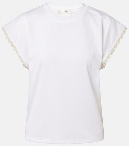 Camiseta The Crochet de jersey de algodón - Frame - Modalova