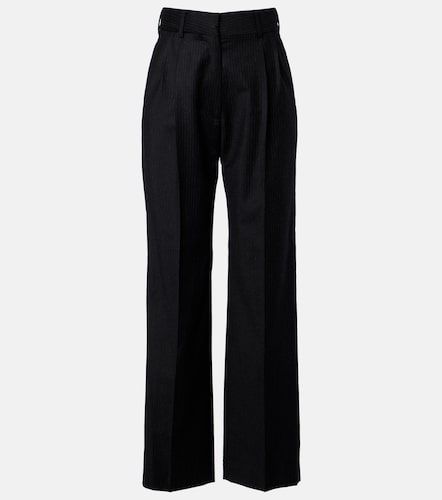 Fox wool straight pants - Blaze Milano - Modalova