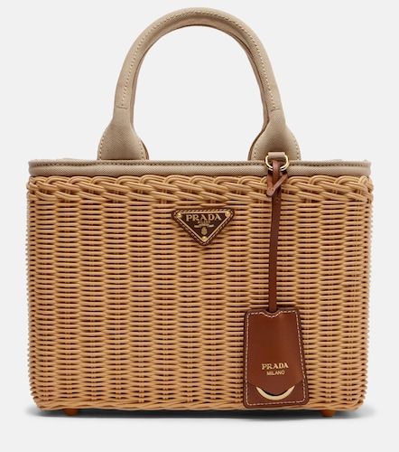 Prada Tote Bag Medium mit Canvas - Prada - Modalova