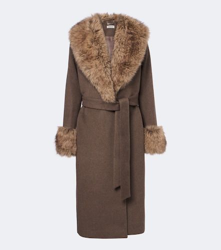 Kinsley wool-blend wrap coat - Simkhai - Modalova