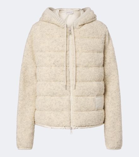 Moncler Hooded boucle down jacket - Moncler - Modalova