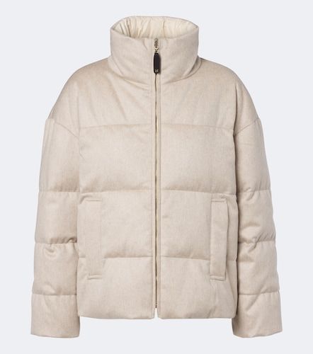 Reversible cashmere down jacket - Max Mara - Modalova