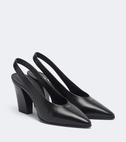 Prada Salones destalonados de piel - Prada - Modalova