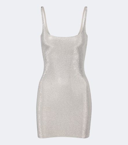 Crystal-embellished jersey minidress - Gucci - Modalova