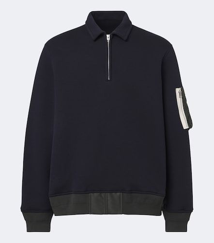 Sudadera en mezcla de algodón - Sacai - Modalova