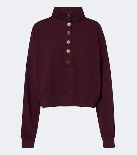 Fatima cotton jersey sweatshirt - Velvet - Modalova