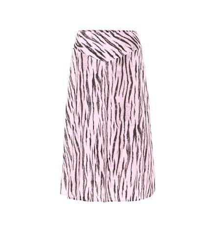 Falda midi Senga con estampado de serpiente - Baum und Pferdgarten - Modalova