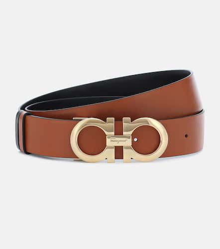 Gancini reversible leather belt - Ferragamo - Modalova