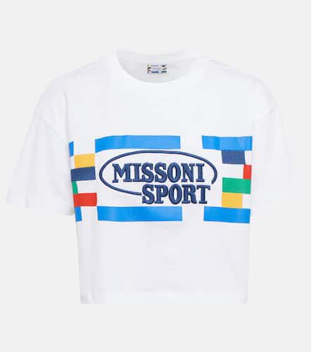Missoni Embroidered cropped T-shirt - Missoni - Modalova