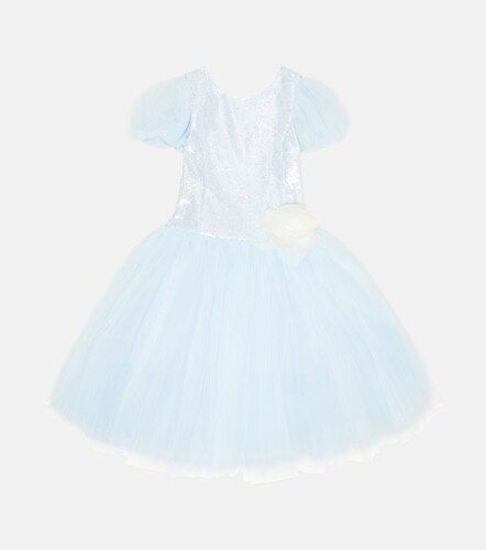 Monnalisa Kleid aus Tüll - Monnalisa - Modalova