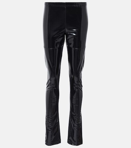 Pantaloni slim in vinile - Junya Watanabe - Modalova