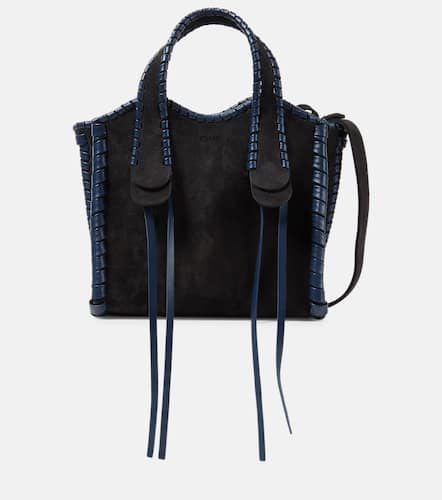 Chloé Mony Small suede tote bag - Chloe - Modalova