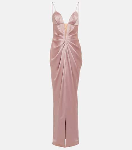 Rasario Draped satin gown - Rasario - Modalova