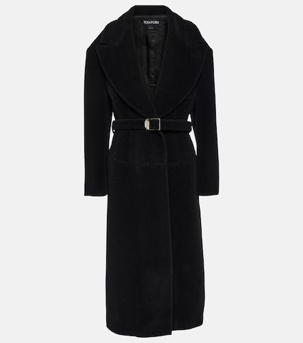 Tom Ford Abrigo de lana y alpaca - Tom Ford - Modalova