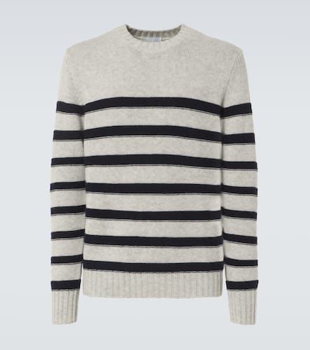 Striped wool and cashmere sweater - Allude - Modalova