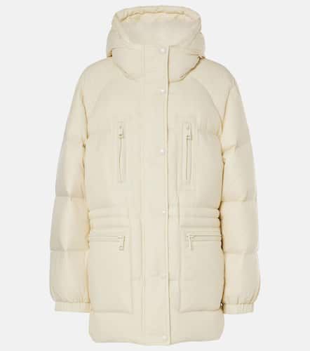 Shearling-trimmed down jacket - Yves Salomon - Modalova