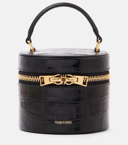 Audrey Mini croc-effect leather vanity bag - Tom Ford - Modalova