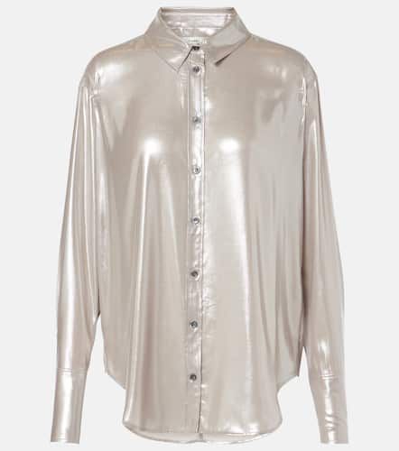 Frame The Standard lamÃ© shirt - Frame - Modalova