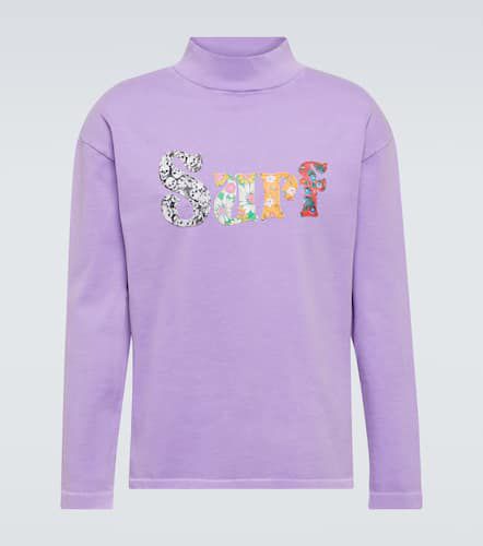 AppliquÃ© cotton jersey sweatshirt - ERL - Modalova