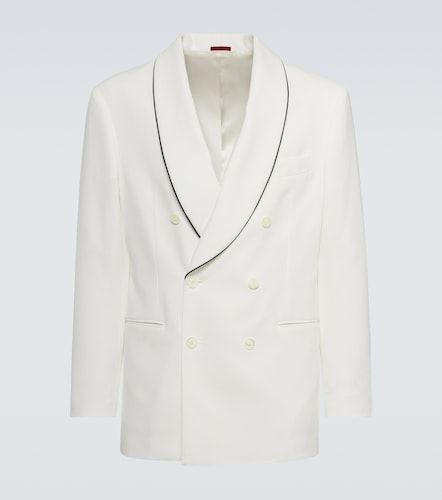 Cotton tuxedo jacket - Brunello Cucinelli - Modalova