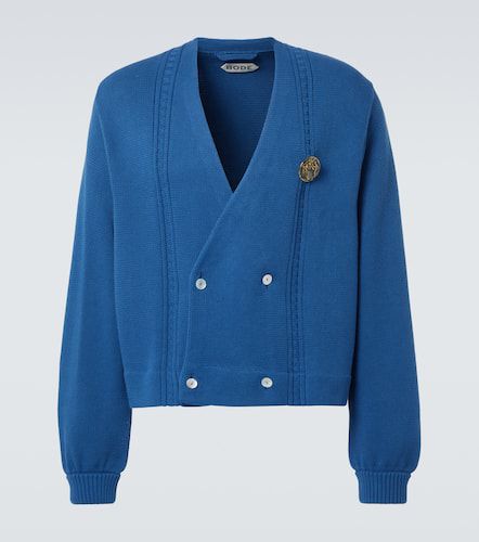 Double-breasted cotton cardigan - Bode - Modalova