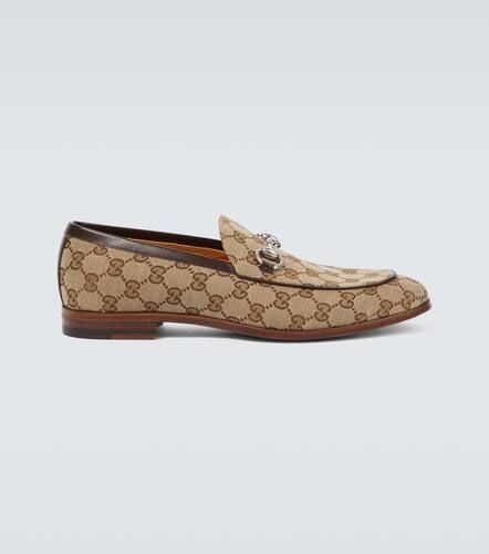 Gucci Horsebit GG Canvas loafers - Gucci - Modalova