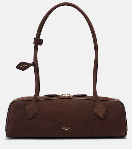 Le Teckel Medium suede shoulder bag - Alaia - Modalova