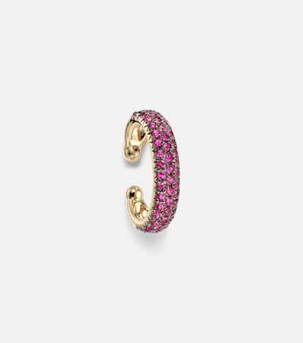 Jumbo 18kt ear cuff with rubies - Shay Jewelry - Modalova