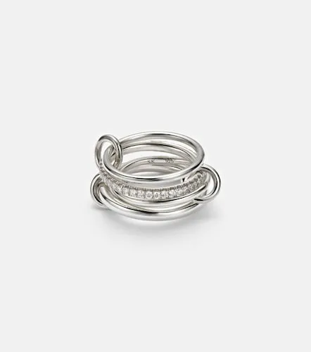 Anillo Nimbus de plata de ley con diamantes - Spinelli Kilcollin - Modalova