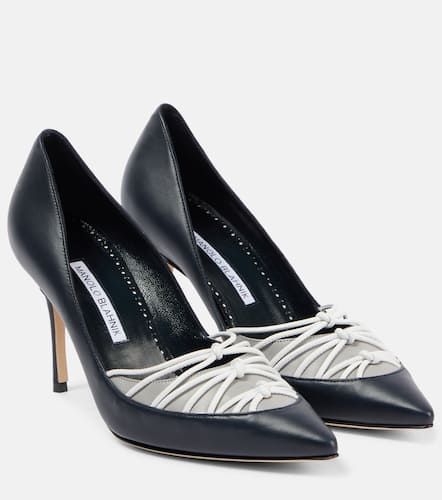 Mareta 90 leather pumps - Manolo Blahnik - Modalova