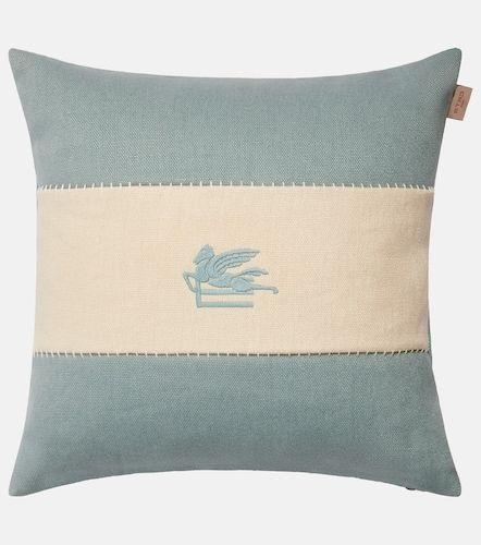 Cuscino Pegaso in lino con ricamo - Etro - Modalova