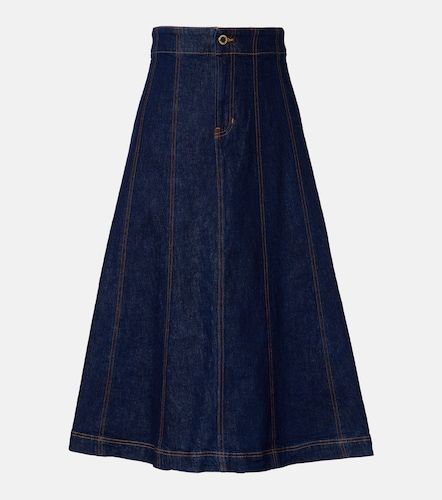 Alix denim midi skirt - Veronica Beard - Modalova