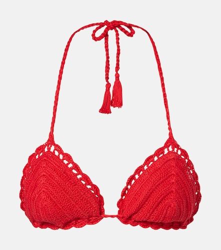 Crochet cotton bikini top - Anna Kosturova - Modalova