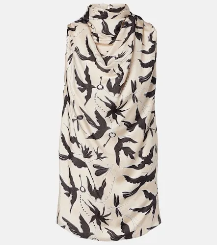 Sleary draped printed silk top - Altuzarra - Modalova