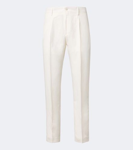 Pantaloni da abito in lino e seta - Canali - Modalova