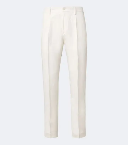 Pantalones de traje de lino y seda - Canali - Modalova