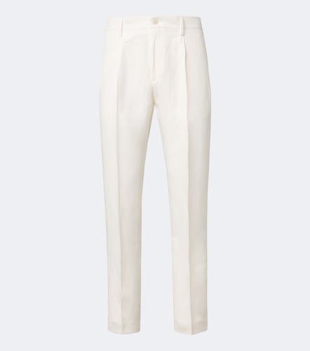 Pantaloni da abito in lino e seta - Canali - Modalova