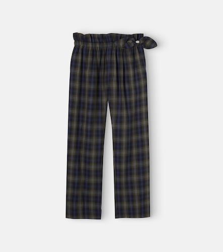 Pantalones en mezcla de algodón a cuadros - Tartine et Chocolat - Modalova